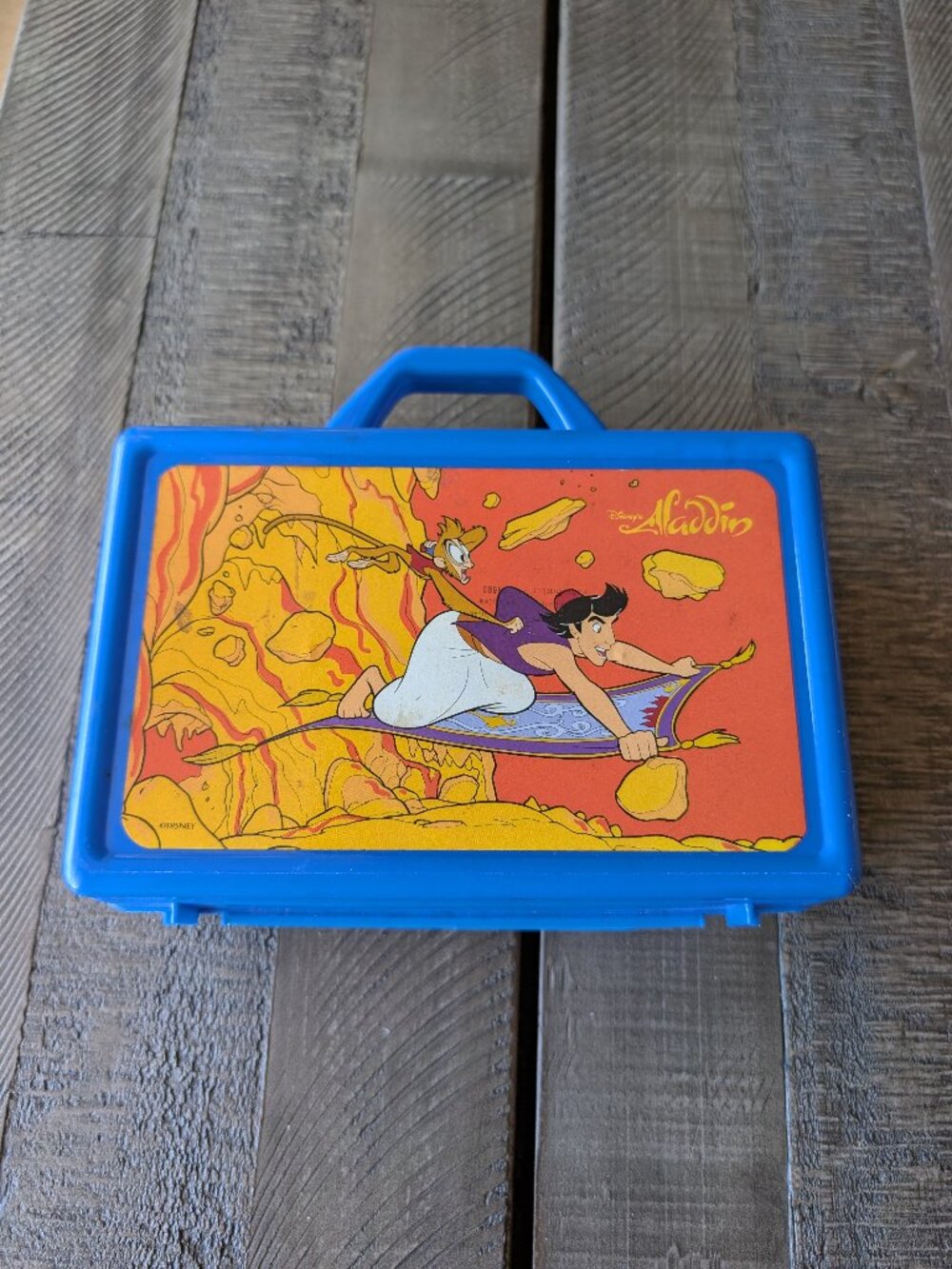 Vintage Aladdin Plastic Lunch Box 90s